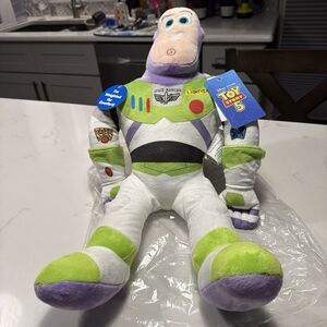 Buzz Lightyear Plush Toy Story 5 Weighted Buddy 24" Doll Pillow Bedroom